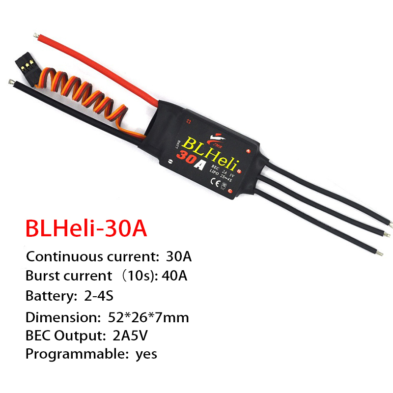 1-3 uds sin escobillas ESC BLH - Fpv Drone Esc reseña y precio