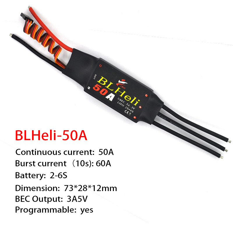 1-3 uds sin escobillas ESC BLH - Fpv Drone Esc reseña y precio