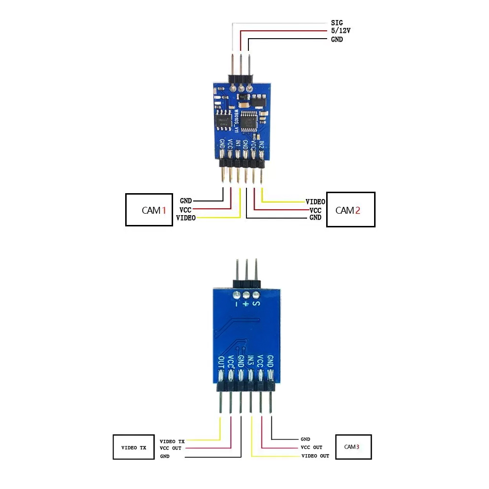 Módulo de conmutador de vídeo  - Fpv Drone Battery reseña y precio