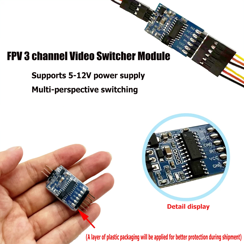 Módulo de conmutador de vídeo  - Fpv Drone Battery reseña y precio