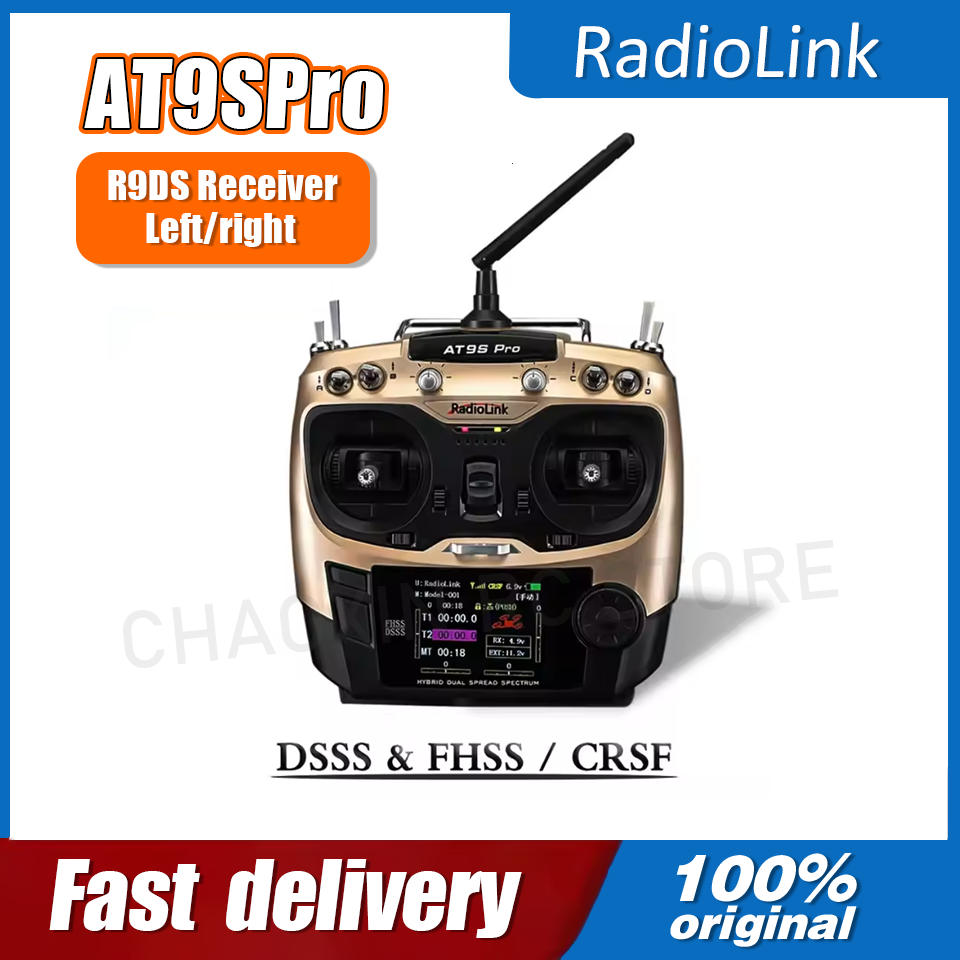 Radiolink AT9SPro 12CH 2.4G DS - Fpv Drone Battery reseña y precio