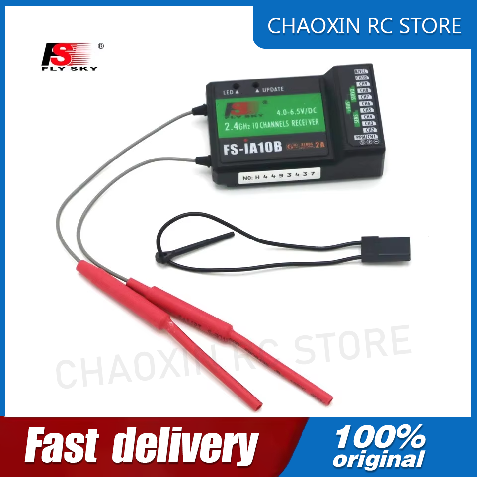 Receptor Flysky FS-iA10B 2.4G  - Fpv Drone Battery reseña y precio