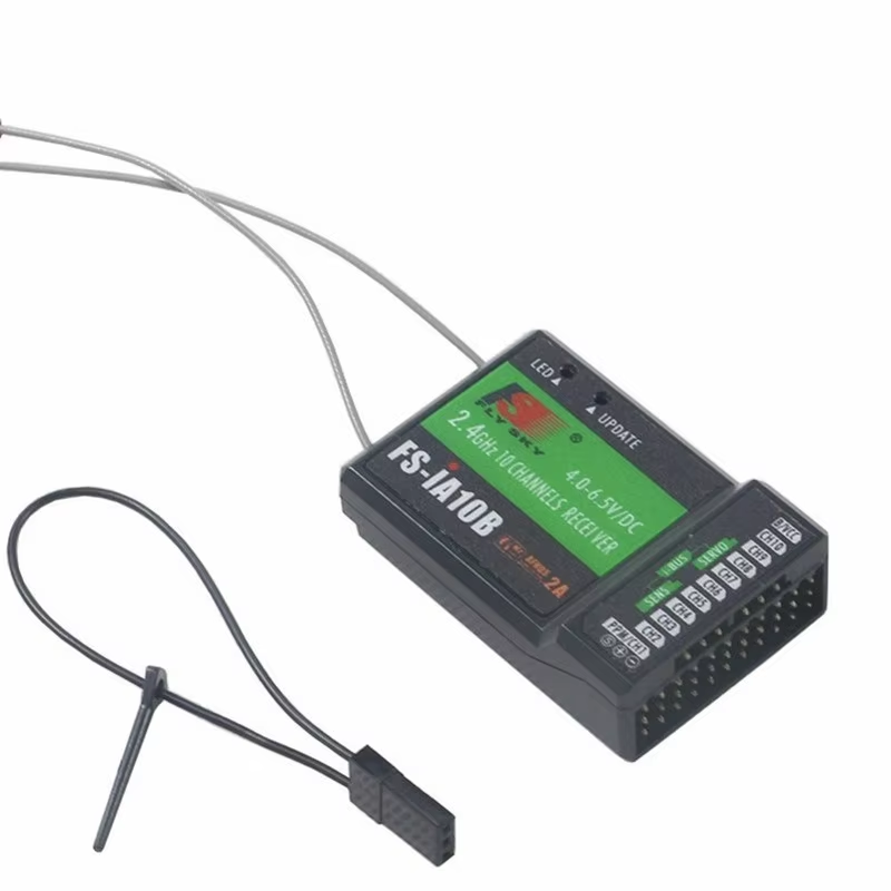 Receptor Flysky FS-iA10B 2.4G  - Fpv Drone Battery reseña y precio