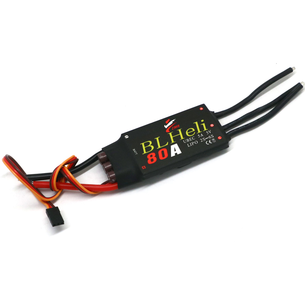 BLHeli sin escobillas ESC 80A  - Fpv Drone Battery reseña y precio